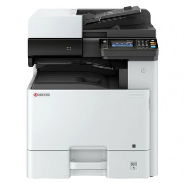 МФУ лазерное ЦВЕТНОЕ KYOCERA ECOSYS M8124cidn "3 в 1", А3, 24 стр./мин, 100 000 стр./мес., ДУПЛЕКС, АПД, сетевая карта, 1102P43NL0