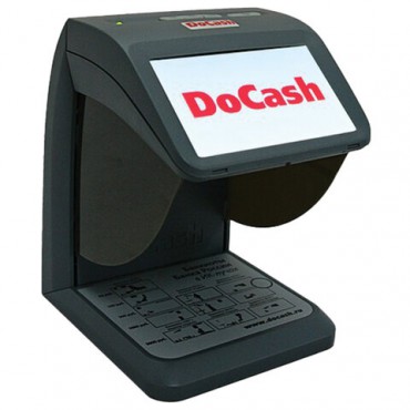 Детектор банкнот DOCASH mini IR/UV/AS, просмотровый, ИК, УФ, АНТИСТОКС, 10658