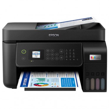 МФУ струйное EPSON L5290 "4 в 1", А4, 33 стр./мин, 5760x1440, ЖК-дисплей, АПД, Wi-Fi, с/к, СНПЧ, C11CJ65508