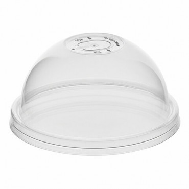 Крышка купольная для стакана "Bubble Cup", прозрачная, полипропилен, ВЗЛП, 3006П
